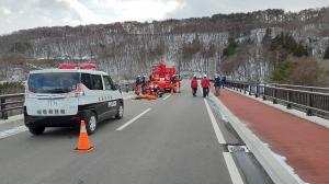 雪割橋　訓練