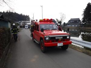 平成31年春季火災予防運動　出動