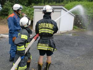 矢吹中学校職場体験