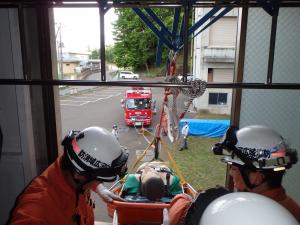 斜めロープブリッジ(1)
