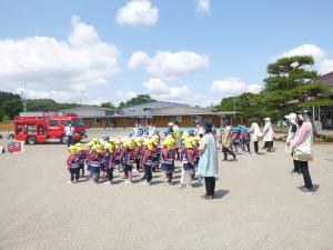 記念撮影、車両展示