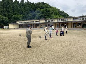 表郷幼稚園　花火３