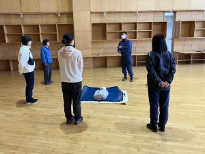 表郷中学校救急法(1)