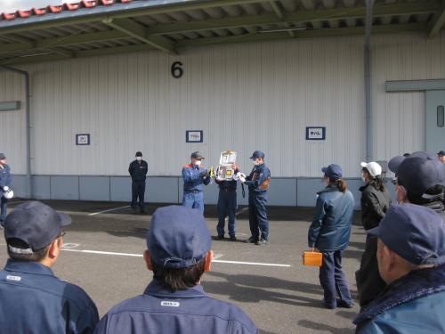 光陽社　避難訓練1