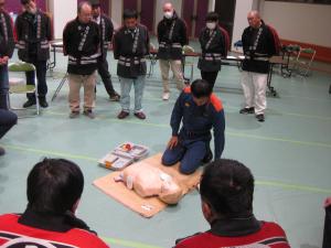 消防団　救急法3