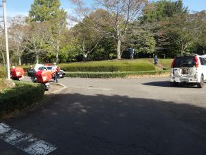 バイクによる情報収集訓練、緊急交通路確保訓練１