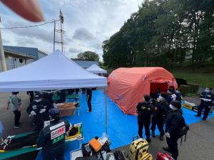 多数傷病者対応訓練４