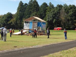 倒壊家屋からの救助訓練４