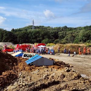 土砂災害対応訓練３