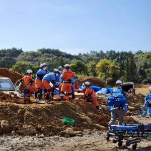 土砂災害対応訓練６